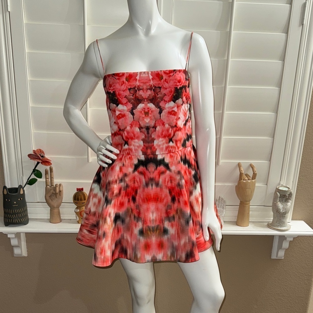 Finders Keepers Talk Is Cheap Dress Blurred Floral